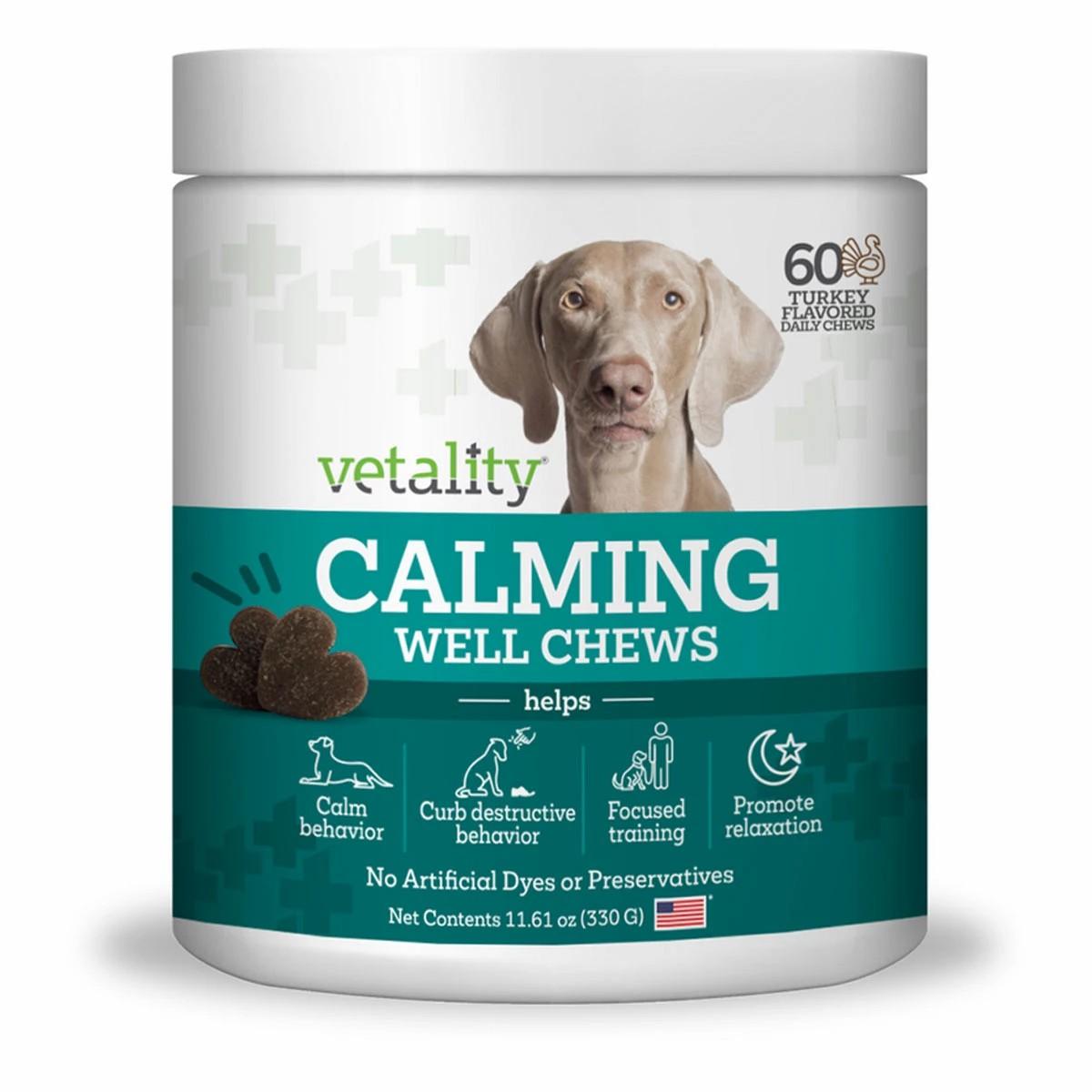 Triple Action Calming Sniffer Dog Chews Pet Calming Supplements