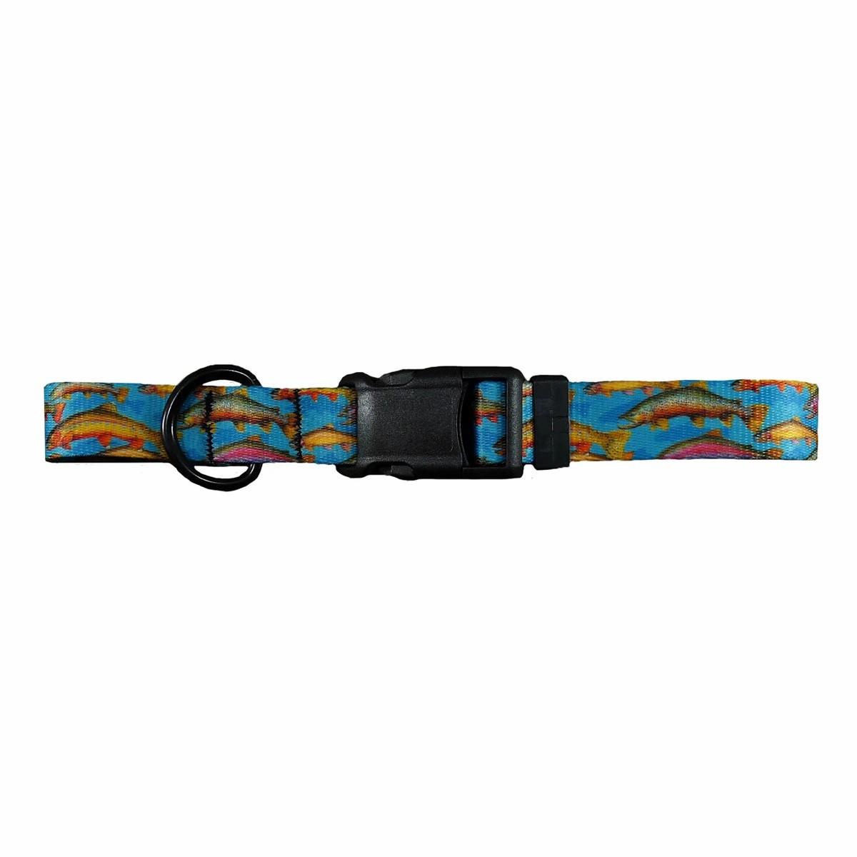 Trout Tales Dog Collar Collars & Leashes