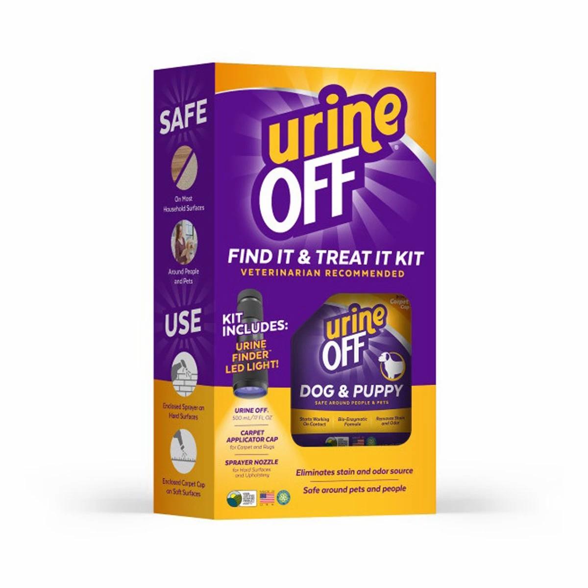 Urine Off Dog Find It Treat It Kit Pet Brushes & Trimmers