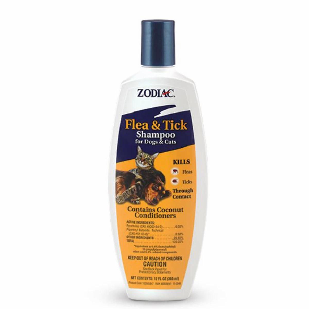 Zodiac Flea And Tick Dog And Cat Shampoo Flea & Tick Prevention