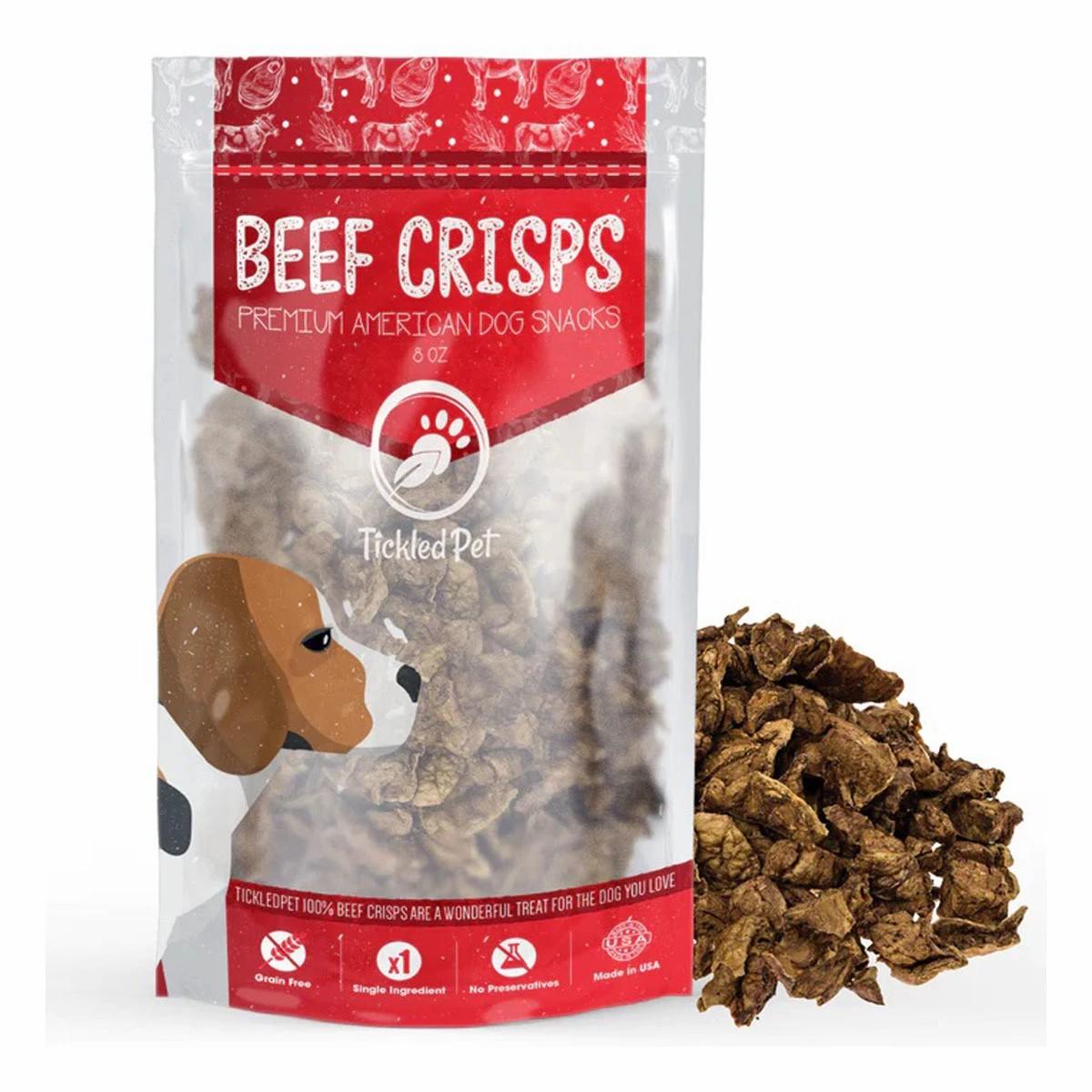 Natural Beef Crisps Dog Treats Dog Treats