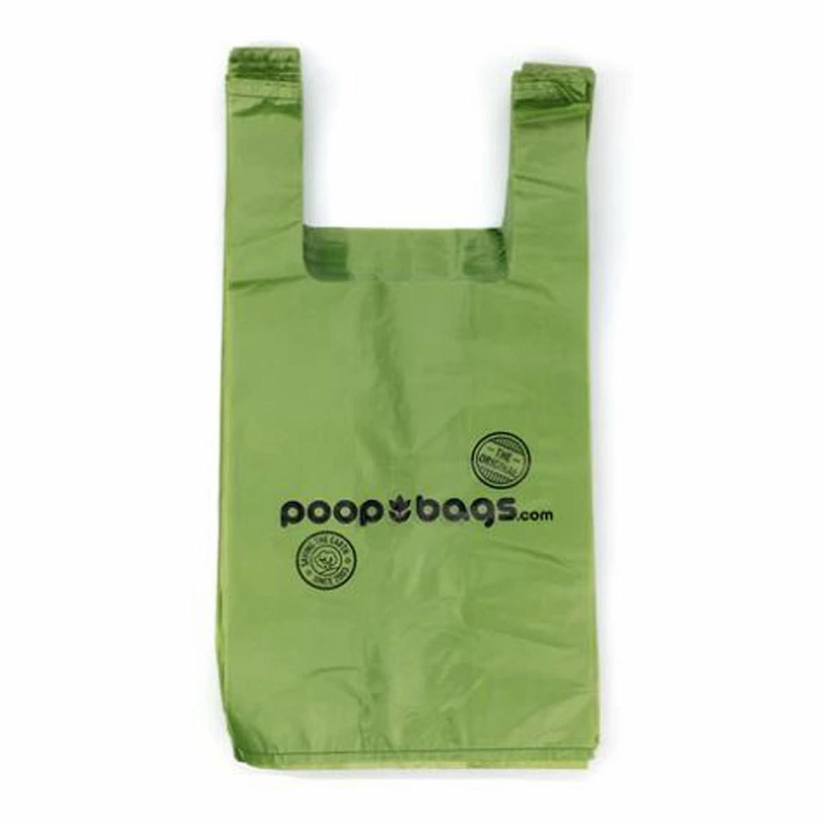 120 Biobased Handle Tie Bags Pet Supplies