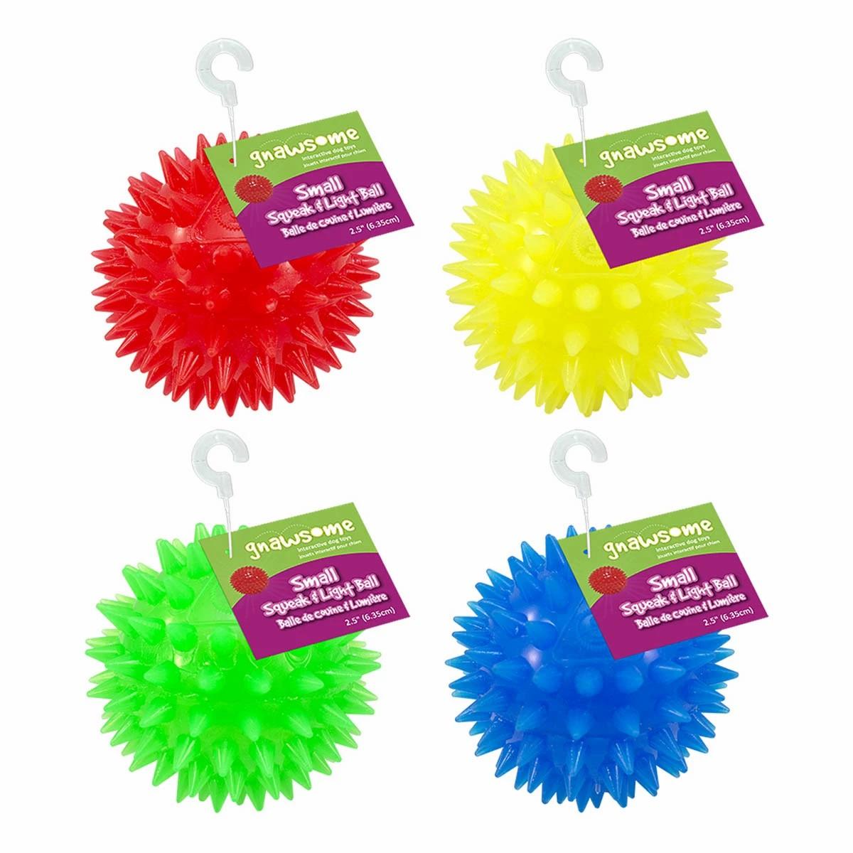 2.5" Squeak & Light Ball